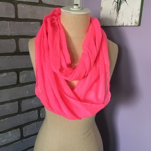 Neon Pink Scarf